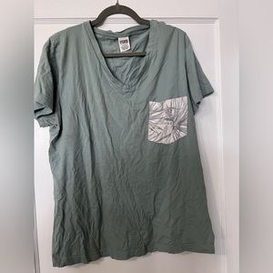 Victoria’s Secret pink T-shirt